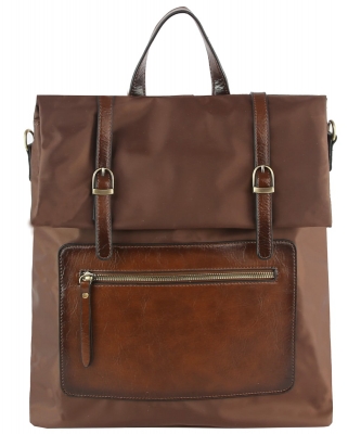Ladies Convertible Backpack CMS037 BROWN